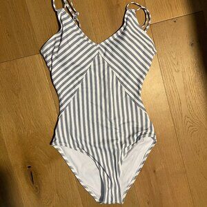 Cupshe striped one Piece bathing suit